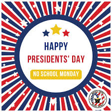 President's Day - no school